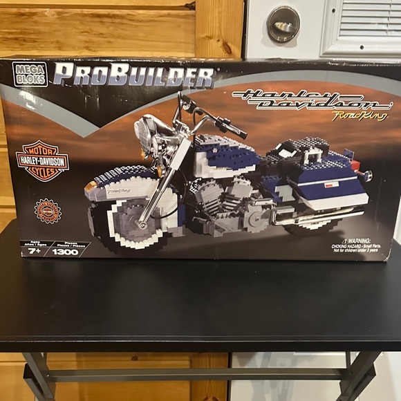 Mega Bloks | Toys | Probuilder Harleydavidson Building Set Blue